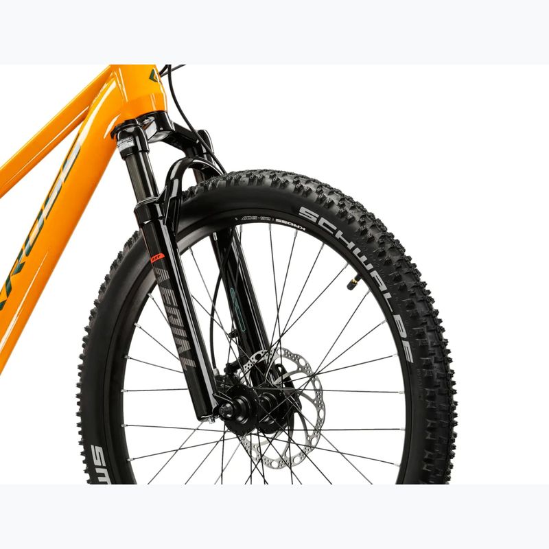 Dětské kolo KROSS Level Jr 4.0 orange/green/gloss 5