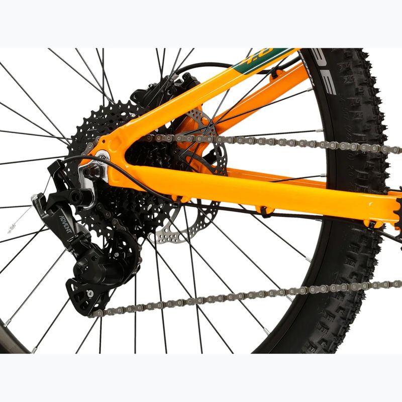Dětské kolo KROSS Level Jr 4.0 orange/green/gloss 8
