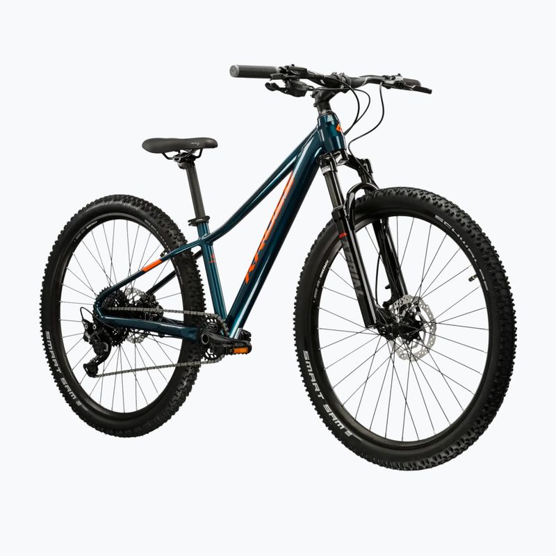 Juniorské kolo KROSS Level Jr 5.0 turquoise/orange/gloss 2
