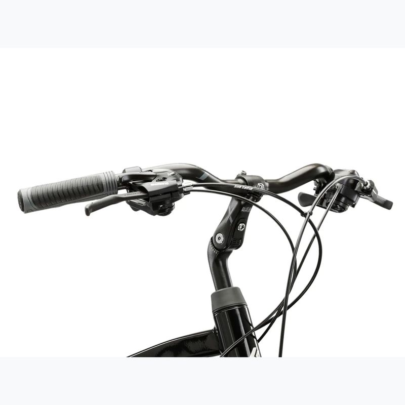 Pánské trekingové kolo KROSS Trans 1.0 black/silver/gloss 4