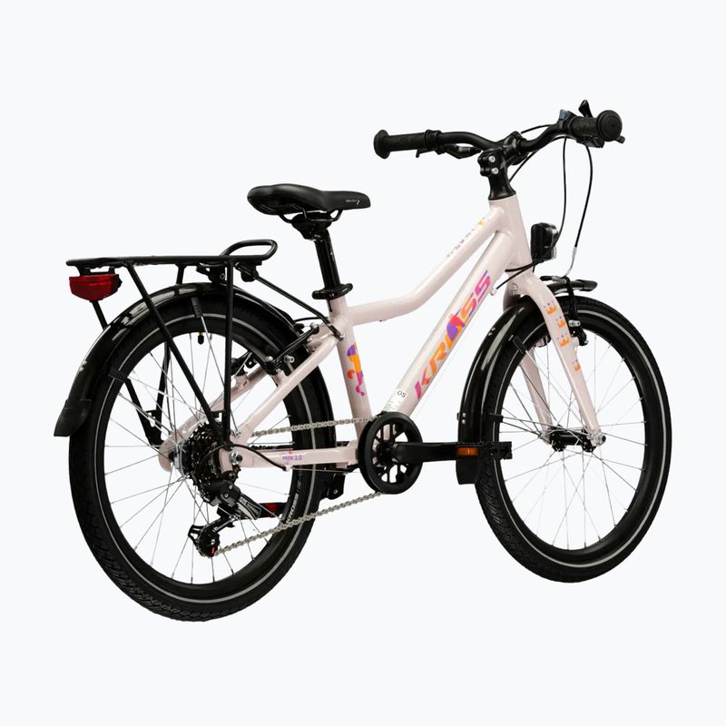 Dětské kolo KROSS Lea Mini 3.0 Eq W pink/pink/gloss 3