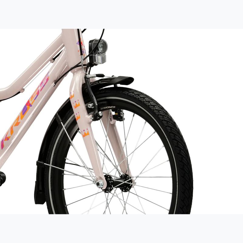 Dětské kolo KROSS Lea Mini 3.0 Eq W pink/pink/gloss 5