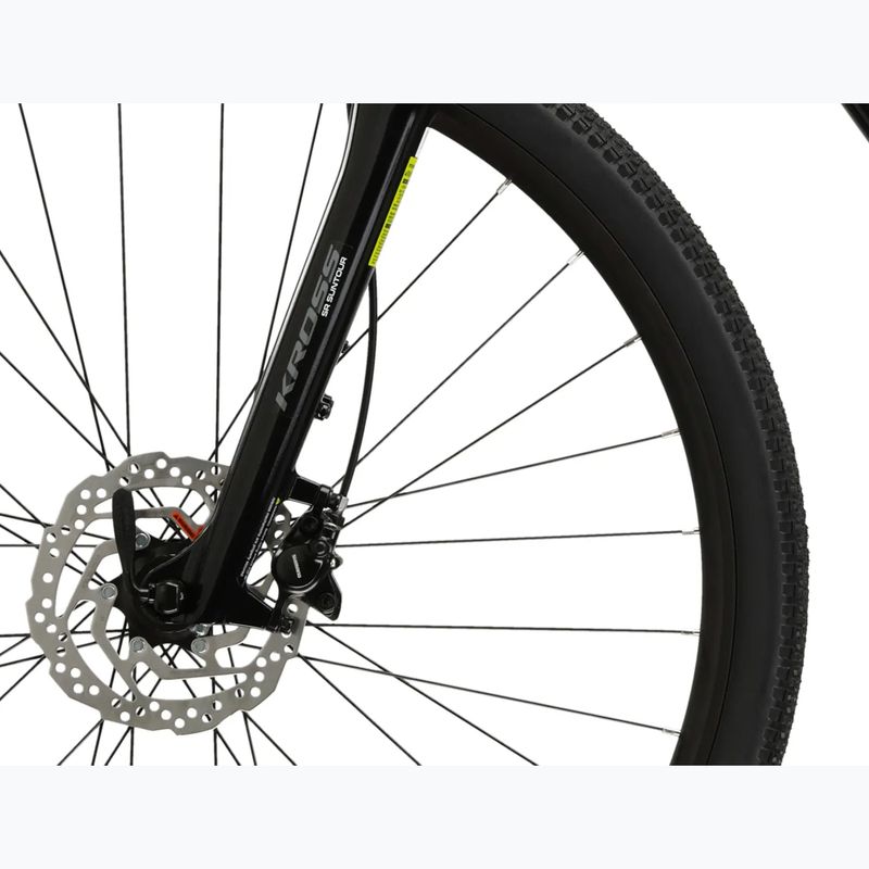 Dámské krosové kolo KROSS Evado 7.0 In black/purple/gloss 7