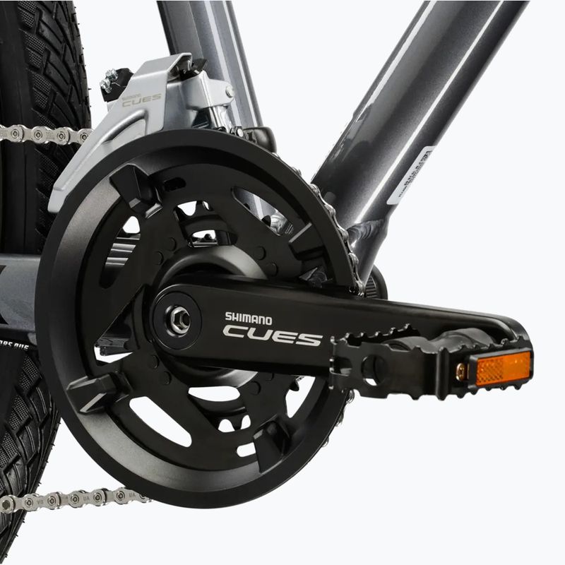 Krosové kolo KROSS Evado 5.0 grey/black/gloss 8