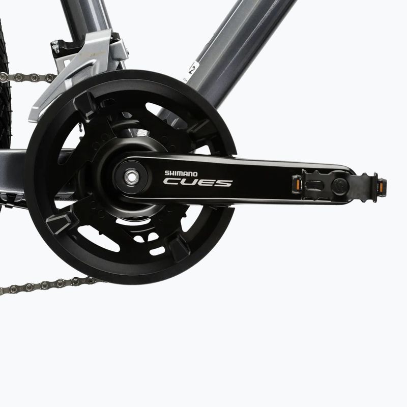 Krosové kolo KROSS Evado 5.0 grey/black/gloss 9