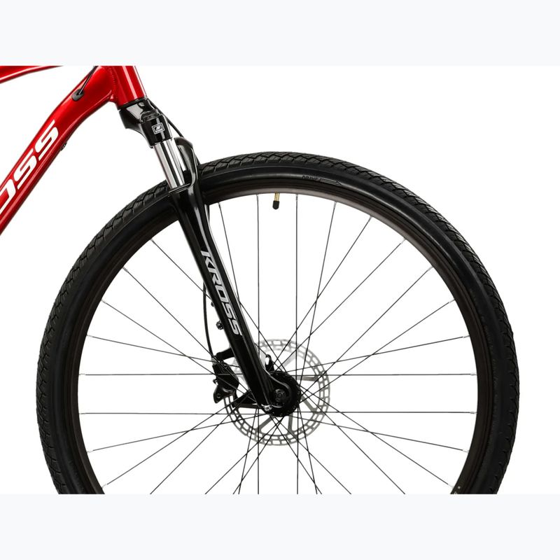 Krosové kolo KROSS Evado 4.0 burgundy/white 6