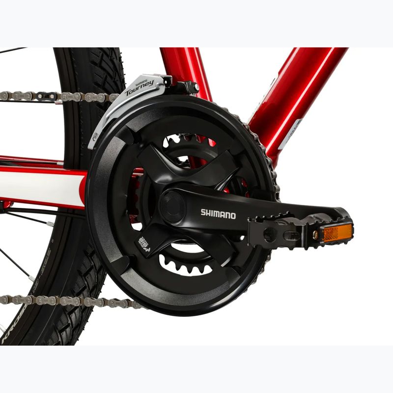 Krosové kolo KROSS Evado 4.0 burgundy/white 9