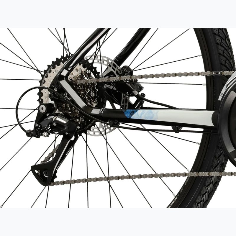 Krosové kolo KROSS Evado 4.0 black/silver 8