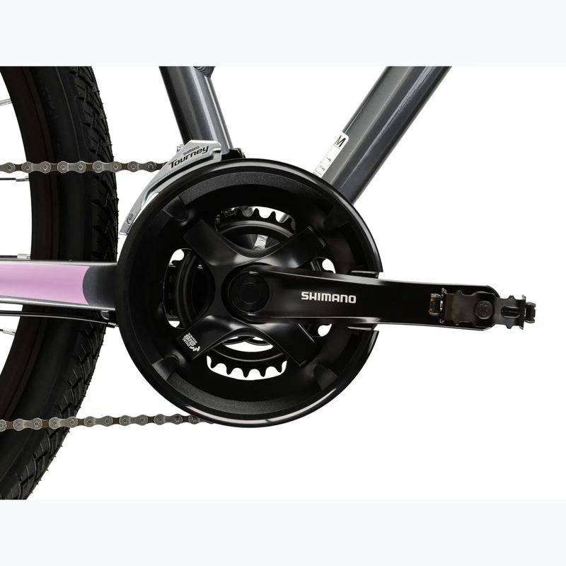 Dámské krosové kolo KROSS Evado 4.0 In grey/pink/gloss 10