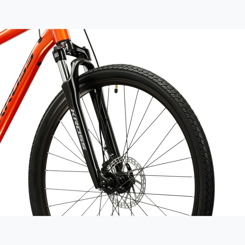 Krosové kolo KROSS Evado 3.0 orange/black/gloss 5