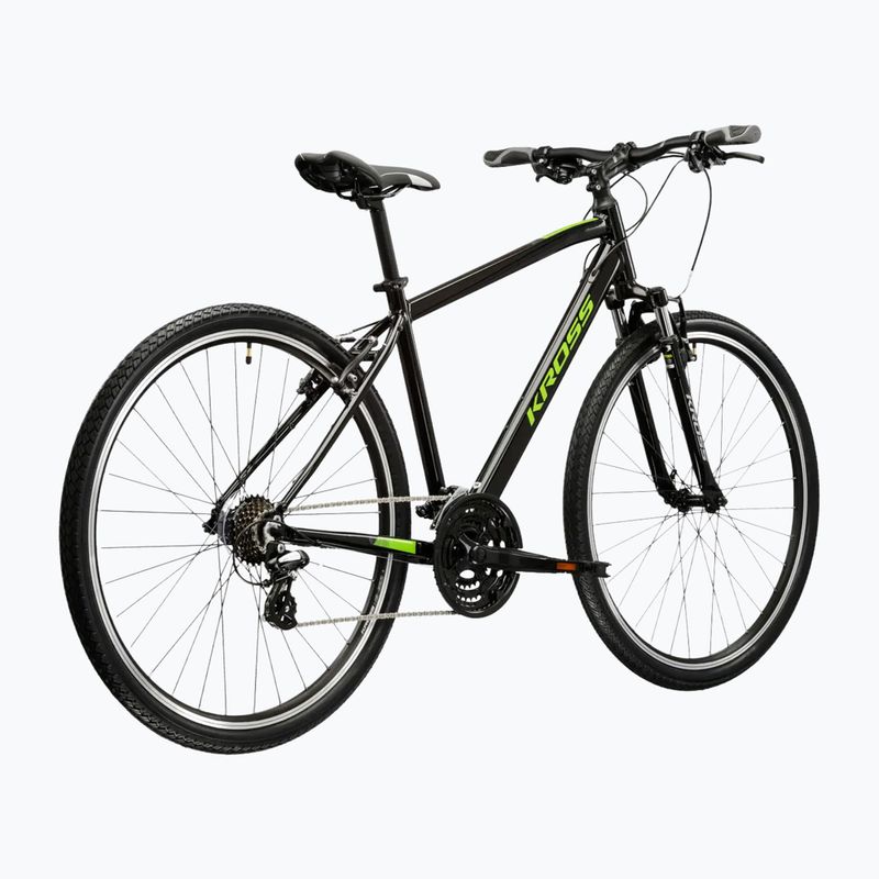 Krosové kolo KROSS Evado 2.0 black/green/gloss 3