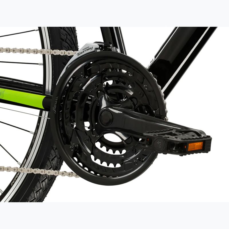Krosové kolo KROSS Evado 2.0 black/green/gloss 8