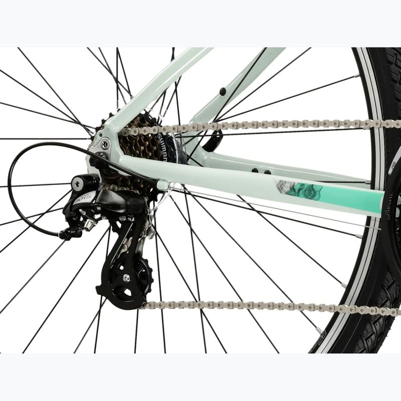 Dámské krosové kolo KROSS Evado 2.0 In mint/black/gloss 7