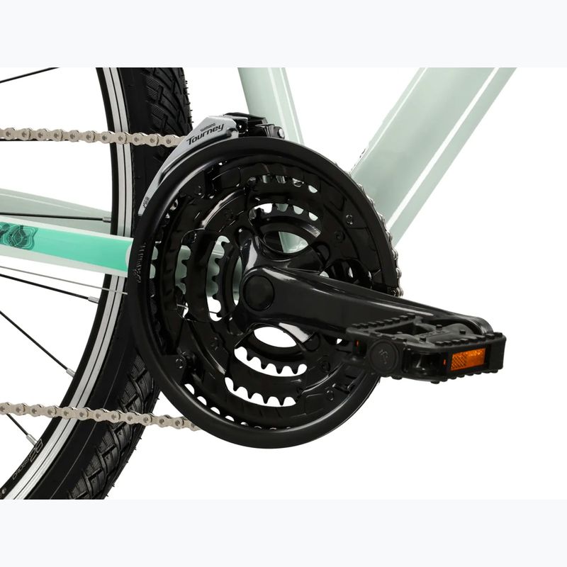 Dámské krosové kolo KROSS Evado 2.0 In mint/black/gloss 8