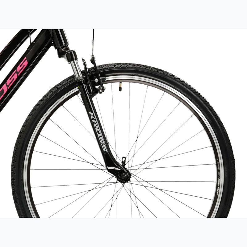 Dámské krosové kolo KROSS Evado 2.0 In black/pink/gloss 6