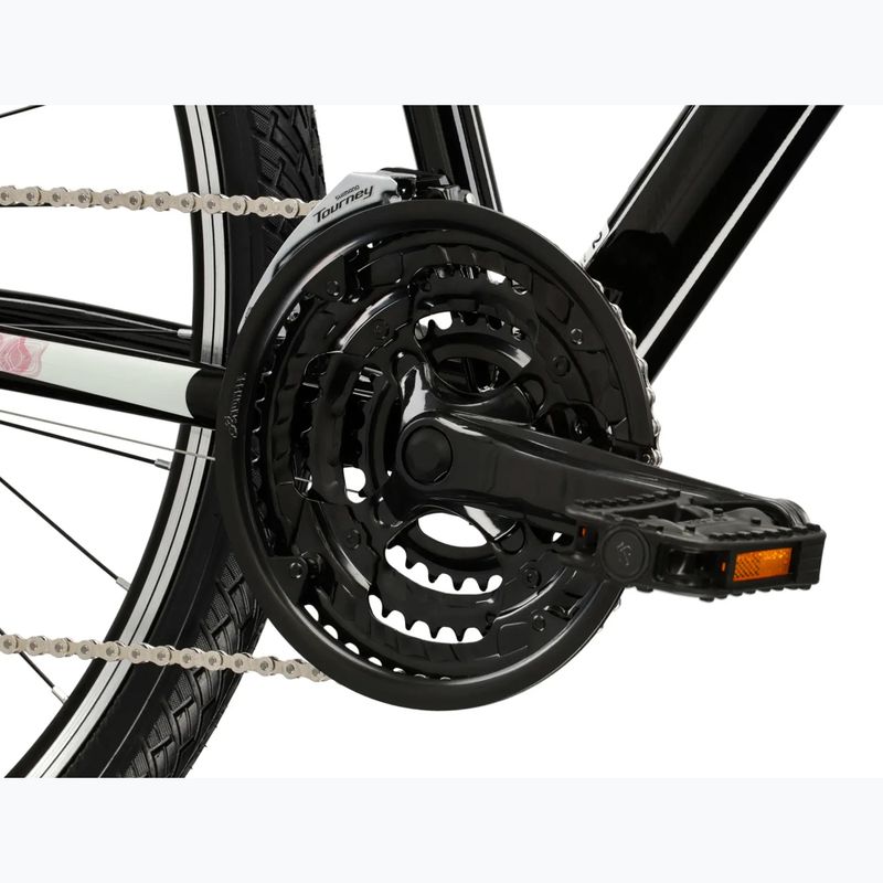 Dámské krosové kolo KROSS Evado 2.0 In black/pink/gloss 8