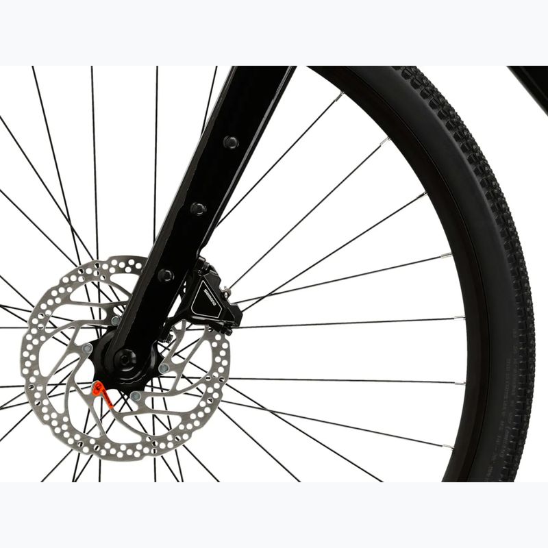 Gravelové kolo KROSS Esker FL black/green/gloss 8