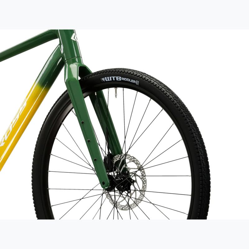 Gravelové kolo KROSS Esker FL green/yellow/gloss 5