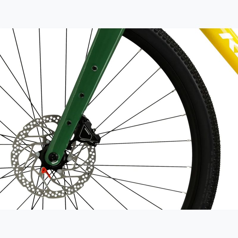 Gravelové kolo KROSS Esker FL green/yellow/gloss 7