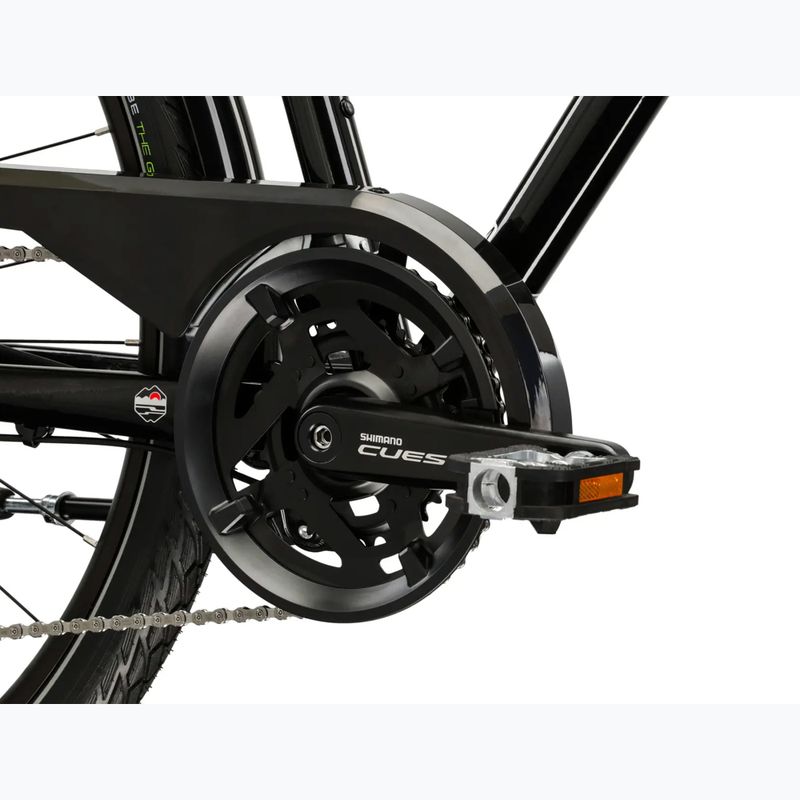 Pánské trekingové kolo KROSS Trans 7.0 black/silver/gloss 9