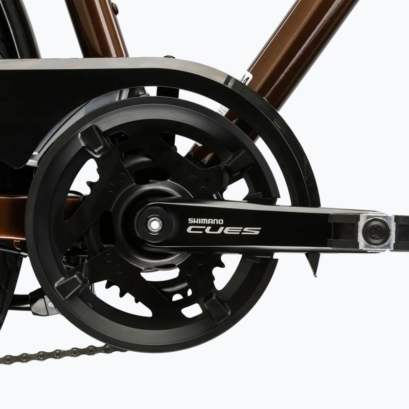 Pánské trekingové kolo KROSS Trans 5.0 brown/silver/gloss 10