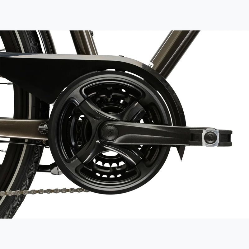 Pánské trekingové kolo KROSS Trans 4.0 brown/silver/gloss 10