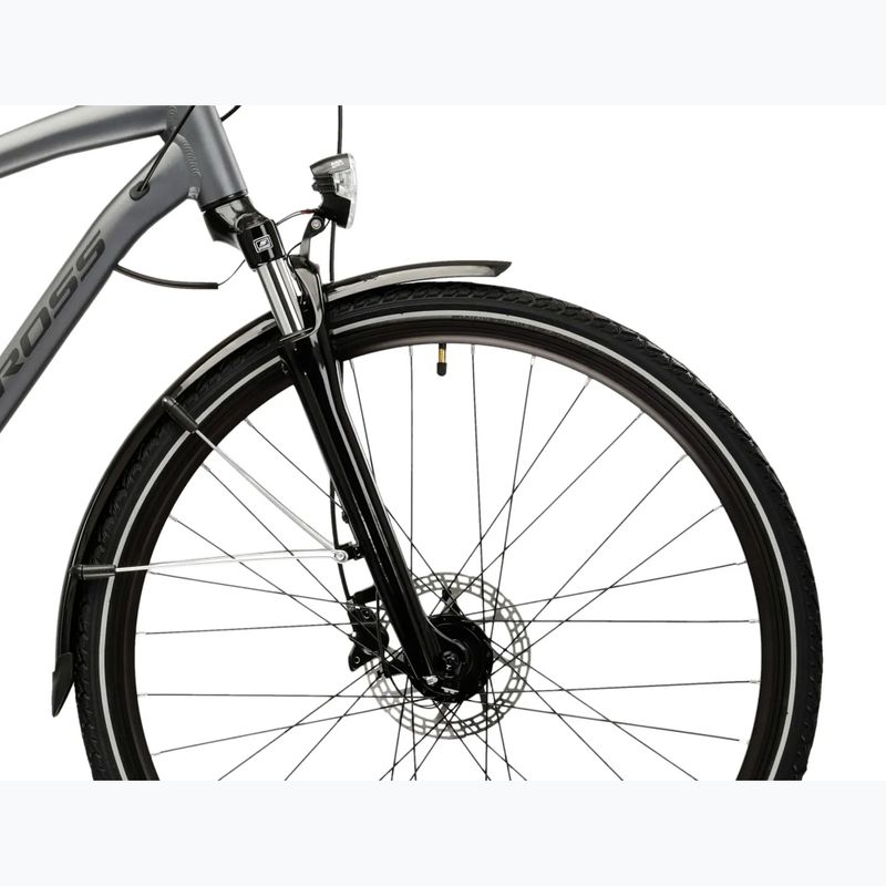 Pánské trekingové kolo KROSS Trans 4.0 grey/black/matte 6