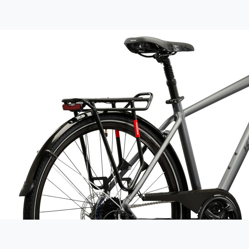 Pánské trekingové kolo KROSS Trans 4.0 grey/black/matte 11