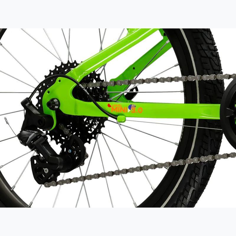 Dětské kolo KROSS Level Mini 3.0 green/orange/gloss 7