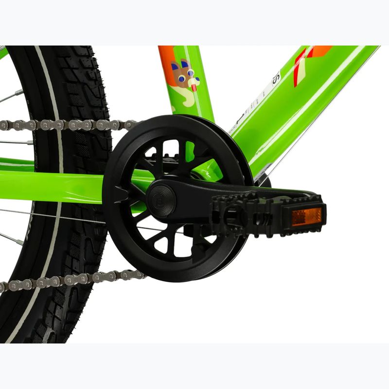 Dětské kolo KROSS Level Mini 3.0 green/orange/gloss 8