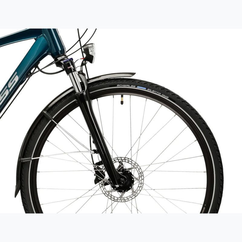 Trekové kolo KROSS Explorer 4.0 turquoise/silver/gloss 6