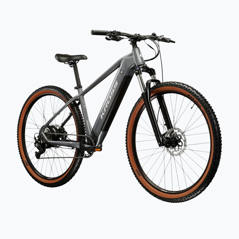 Elektrokolo KROSS Hexagon Boost 1.0 522Wh grey/grey/gloss 2