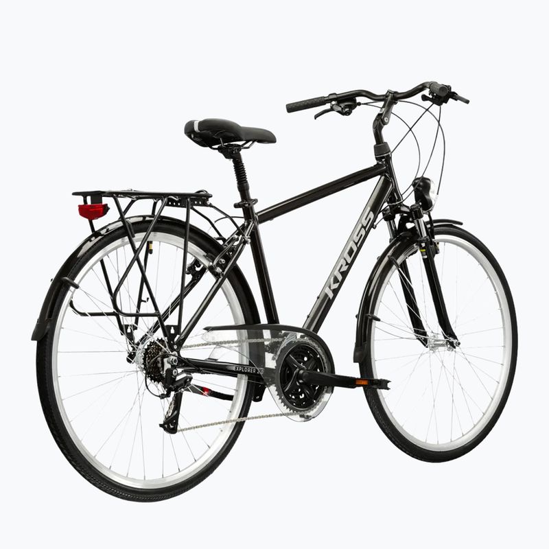 Trekové kolo KROSS Explorer 2.0 black/silver/gloss 3