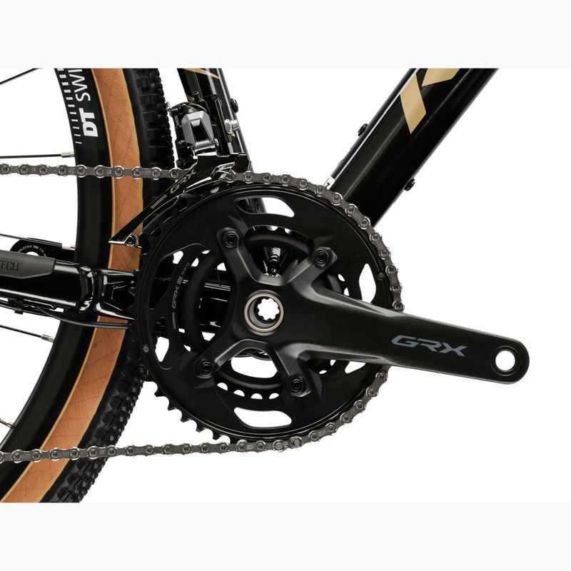 Gravelové kolo KROSS Esker 6.0 black/gold/gloss 11