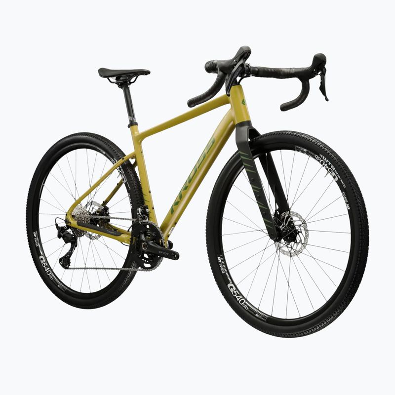 Gravelové kolo KROSS Esker 6.0 brown/green/matte 2