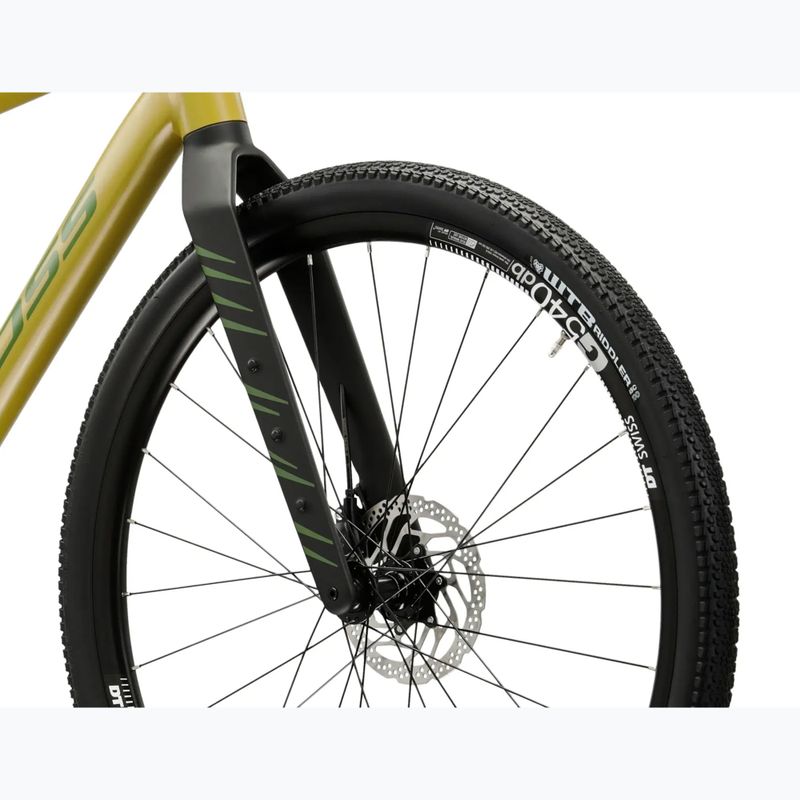 Gravelové kolo KROSS Esker 6.0 brown/green/matte 6