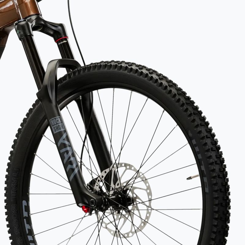 Pánské elektrické kolo KROSS Grist Boost 3.0 el. 630 Wh  brown/black/gloss 5