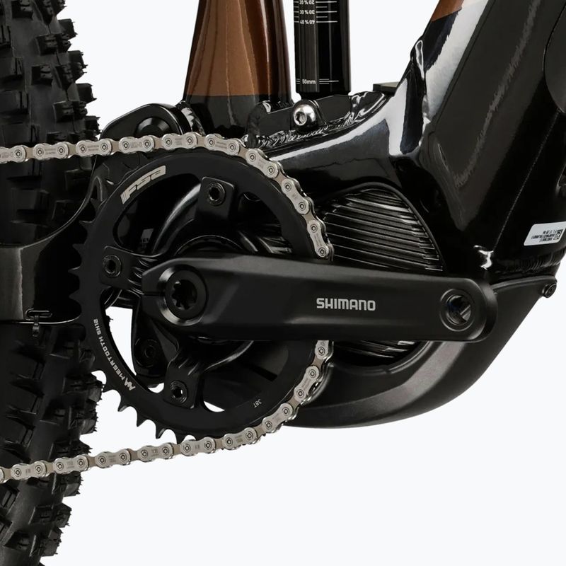 Pánské elektrické kolo KROSS Grist Boost 3.0 el. 630 Wh  brown/black/gloss 9
