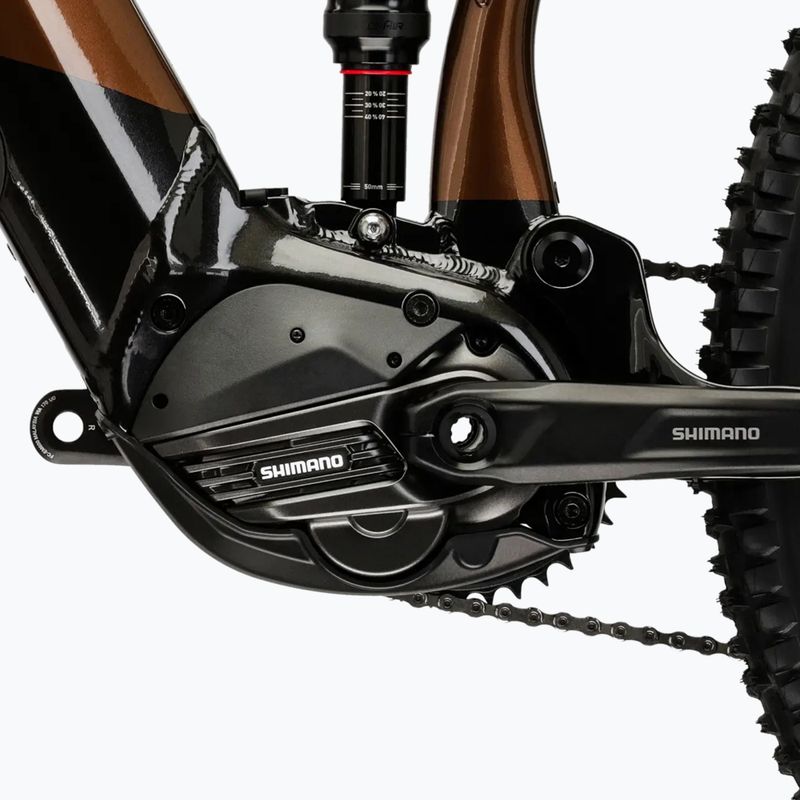 Pánské elektrické kolo KROSS Grist Boost 3.0 el. 630 Wh  brown/black/gloss 12