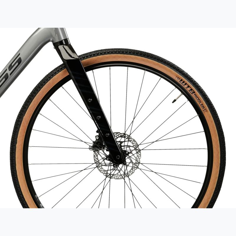 Gravelové kolo KROSS Esker 5.0 grey/graphite 7