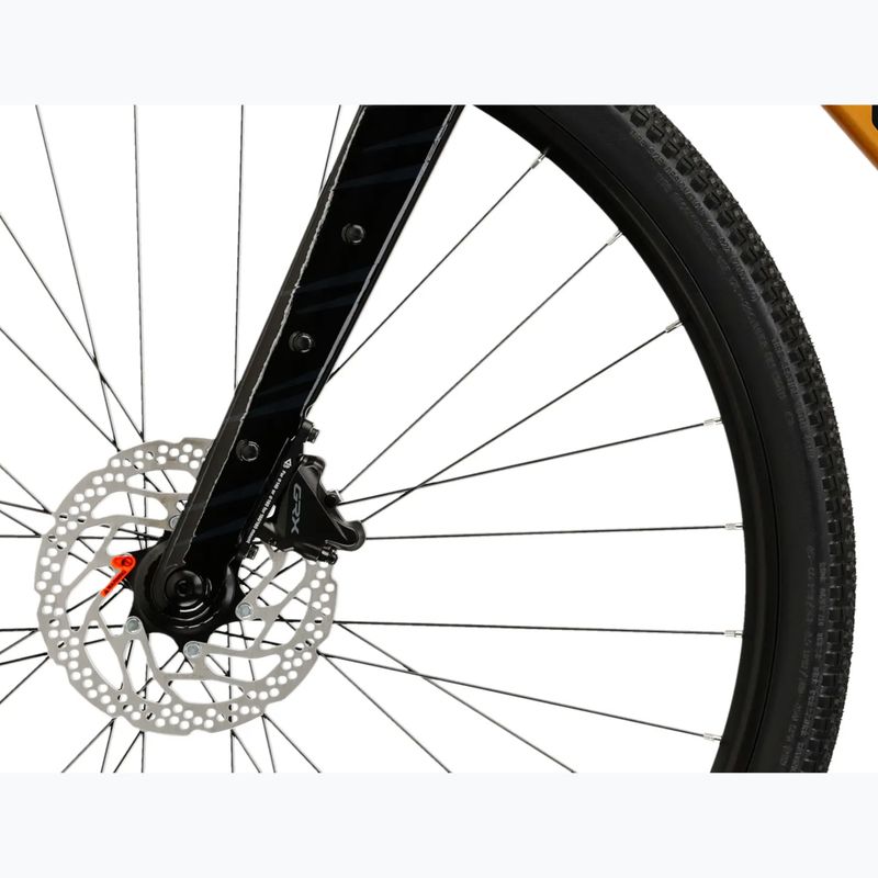 Gravelové kolo KROSS Esker 5.0 gold/graphite 8