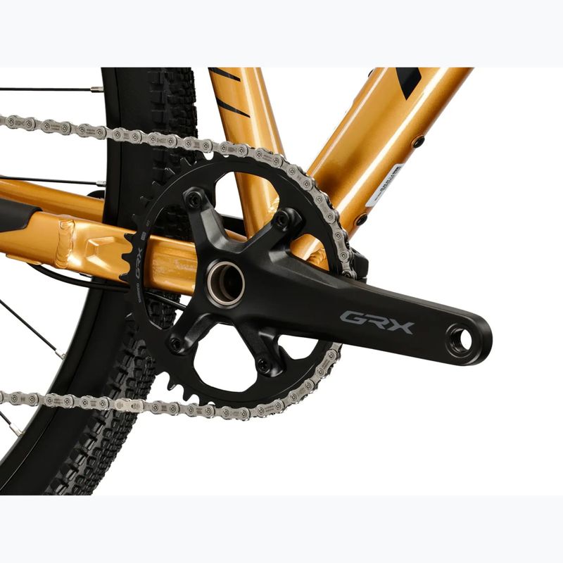 Gravelové kolo KROSS Esker 5.0 gold/graphite 10