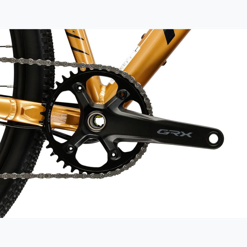 Gravelové kolo KROSS Esker 5.0 gold/graphite 11
