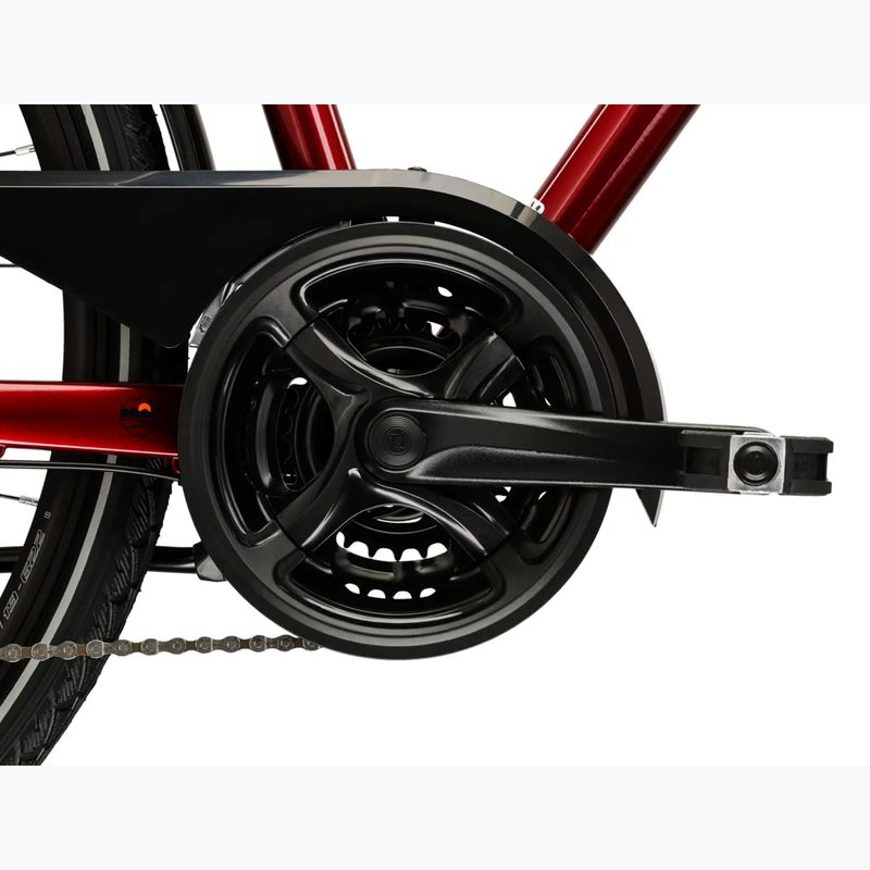 Pánské trekingové kolo KROSS Trans 4.0 ruby/black/gloss 10