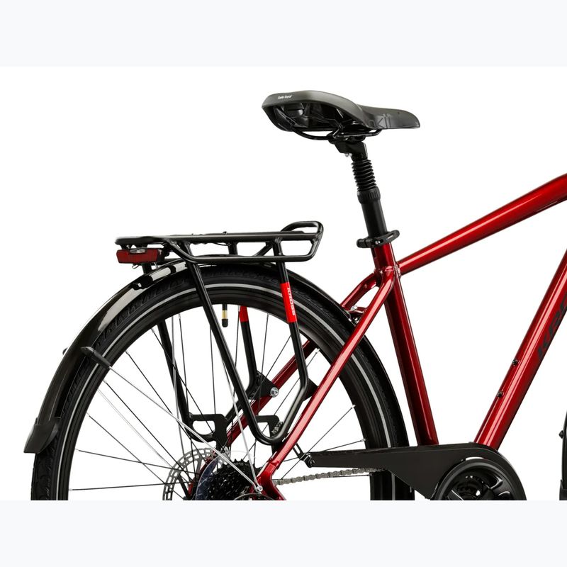 Pánské trekingové kolo KROSS Trans 4.0 ruby/black/gloss 11