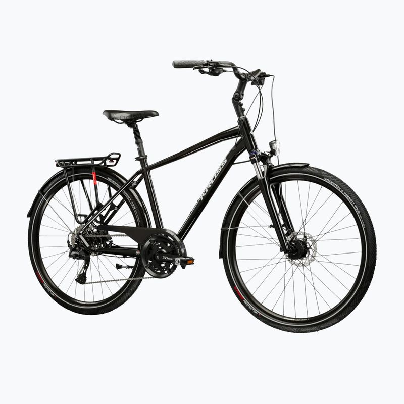 Pánské trekingové kolo KROSS Trans 7.0 black/silver/gloss 2
