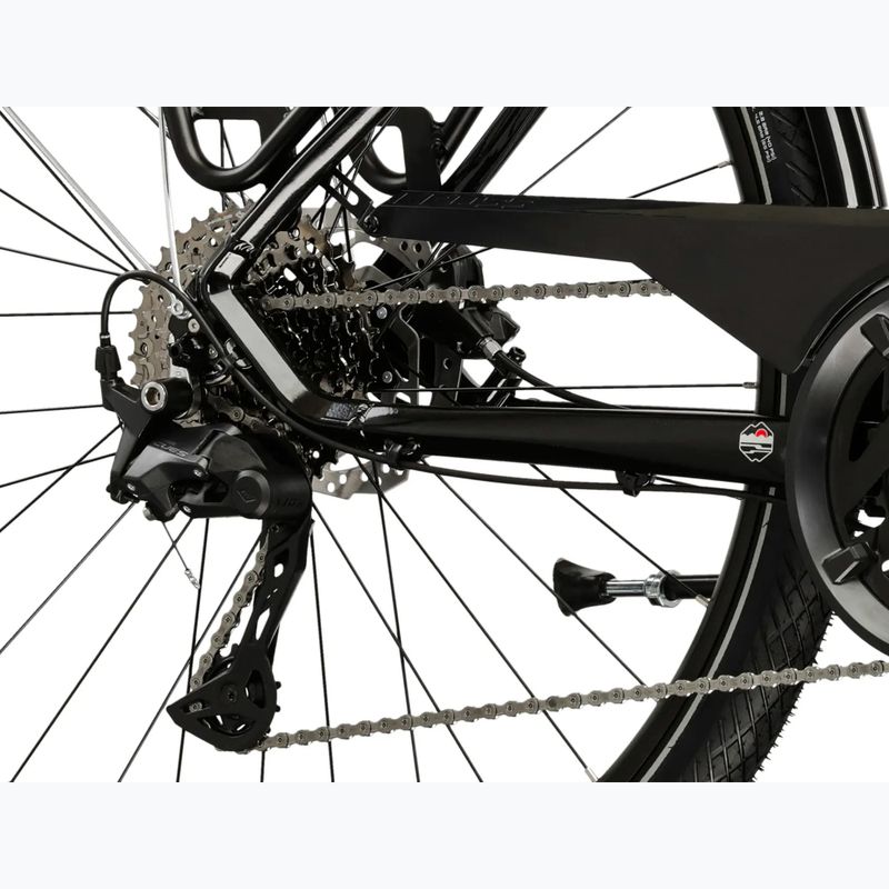 Pánské trekingové kolo KROSS Trans 7.0 black/silver/gloss 7