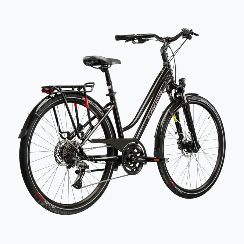 Dámské trekingové kolo KROSS Trans 7.0 In black/pink/gloss 3