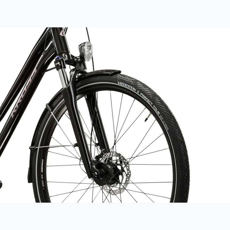 Dámské trekingové kolo KROSS Trans 7.0 In black/pink/gloss 5