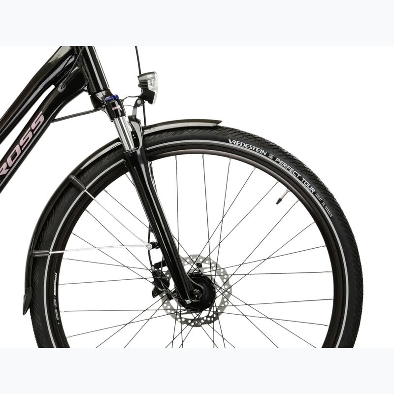 Dámské trekingové kolo KROSS Trans 7.0 In black/pink/gloss 6